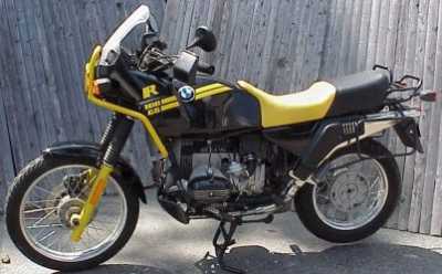 1992 BMW R100GS motorcycle
