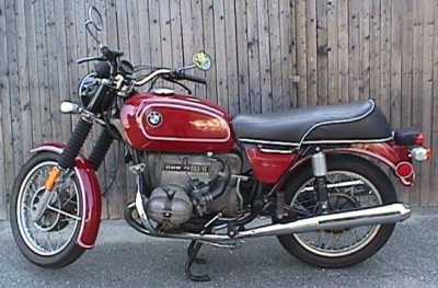 1974 BMW R60/6 motorcycle