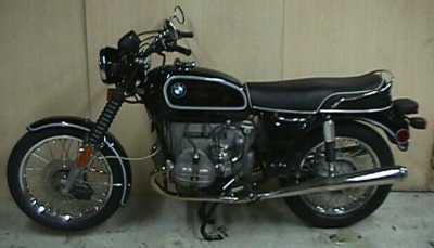 1975 BMW R75/6 motorcycle