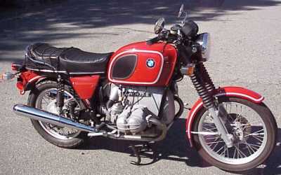 1974 BMW R75/6 motorcycle