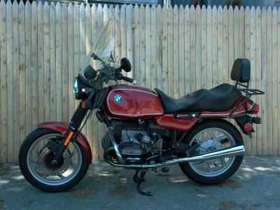 1986 BMW R80 motorcycle