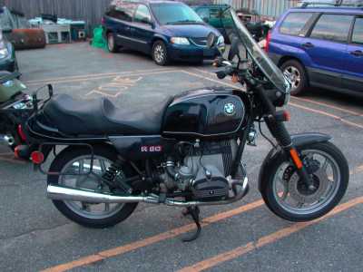1987 BMW R80 motorcycle