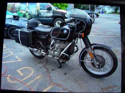 1976 BMW R60/6 motorcycle