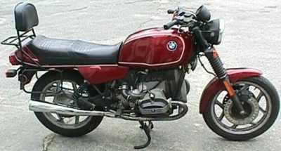 1986 BMW R80 motorcycle