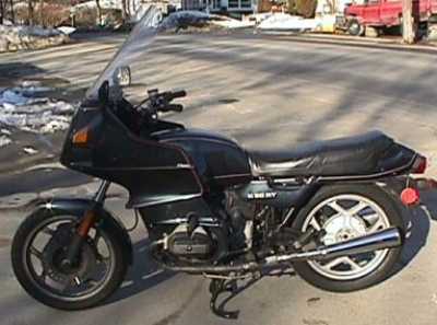 1986 BMW R80RT motorcycle